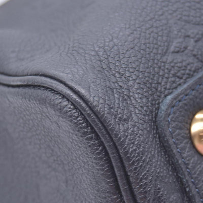 $2610 2013 Louis Vuitton Empreinte Speedy Bandouliere 25 Black DU1183