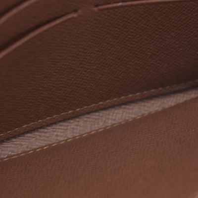 $725 Louis Vuitton Monogram Portefeiulle Sarah Long Bifold Wallet Brown SD0250