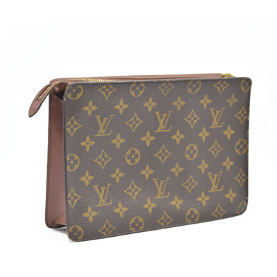 CONSIGNMENT AUCTION $1050 Louis Vuitton  Monogram Pochette Homme