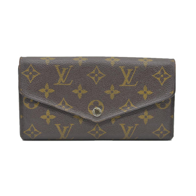 AUCTION $725 Louis Vuitton Monogram Sarah Wallet (no date code)