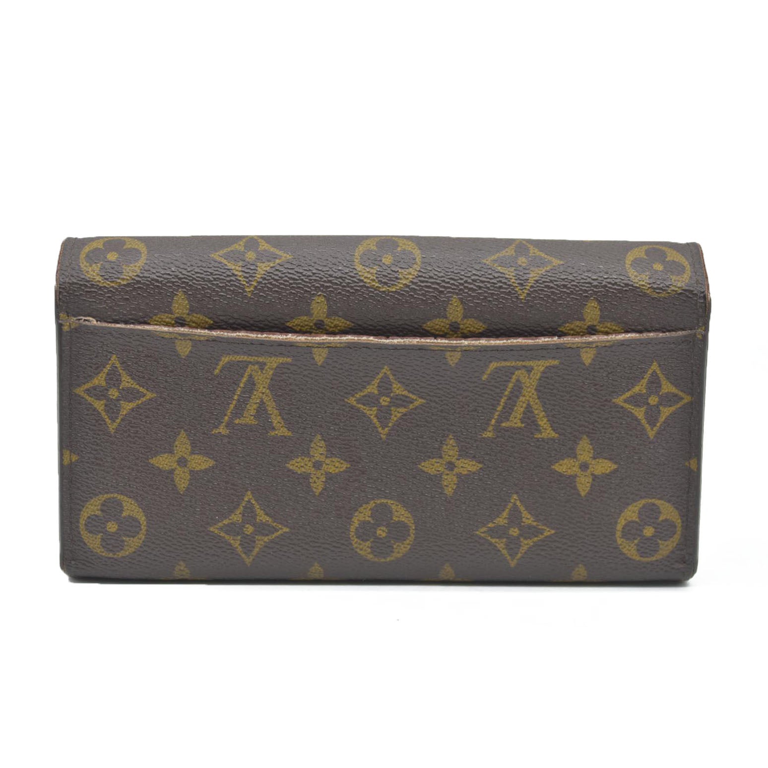 AUCTION $725 Louis Vuitton Monogram Sarah Wallet (no date code)