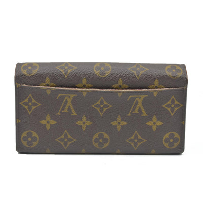 AUCTION $725 Louis Vuitton Monogram Sarah Wallet (no date code)