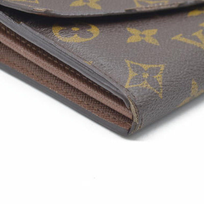 AUCTION $725 Louis Vuitton Monogram Sarah Wallet (no date code)