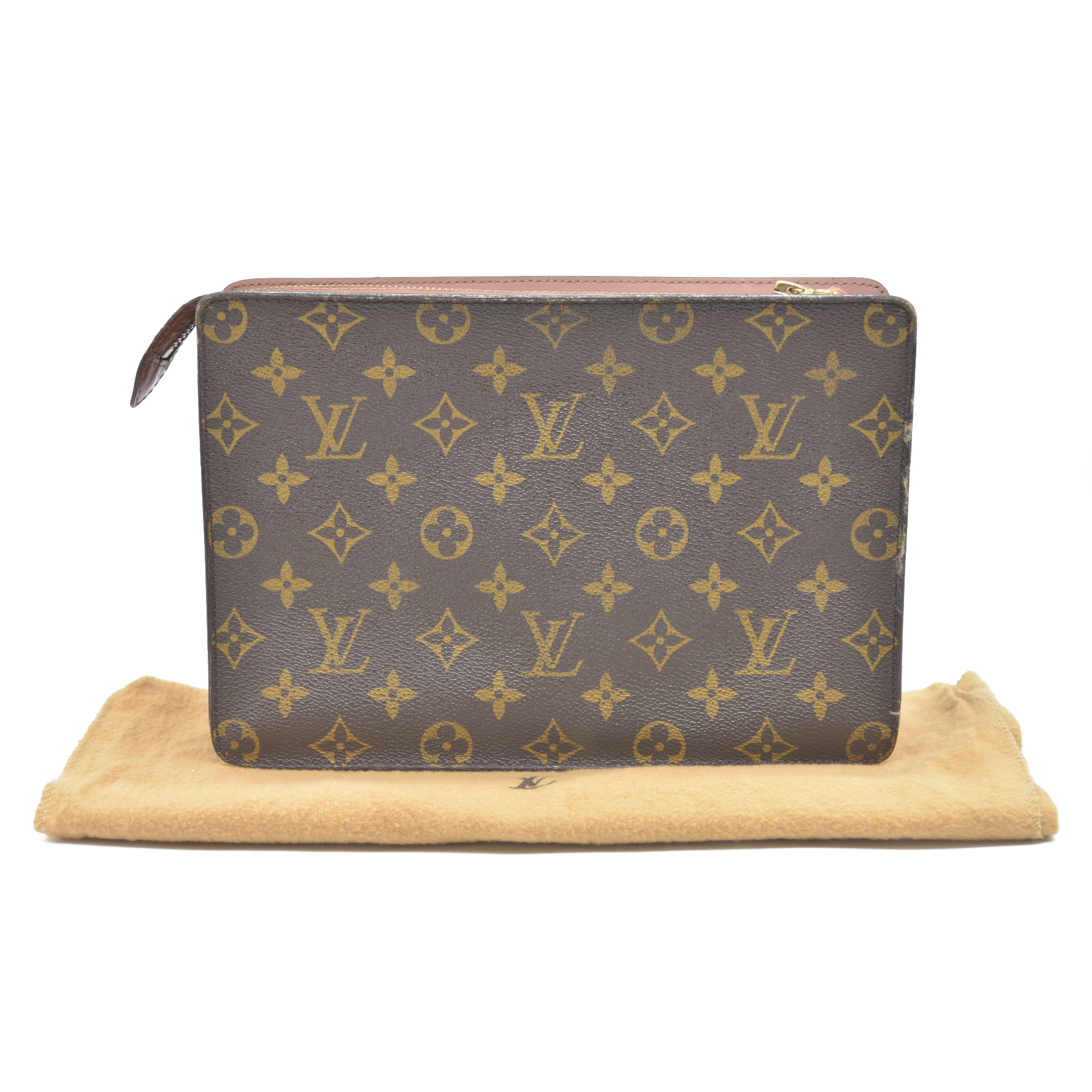 CONSIGNMENT AUCTION $1050 Louis Vuitton  Monogram Pochette Homme