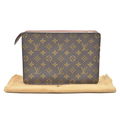 CONSIGNMENT AUCTION $1050 Louis Vuitton  Monogram Pochette Homme