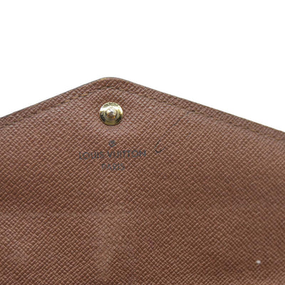 AUCTION $725 Louis Vuitton Monogram Sarah Wallet (no date code)