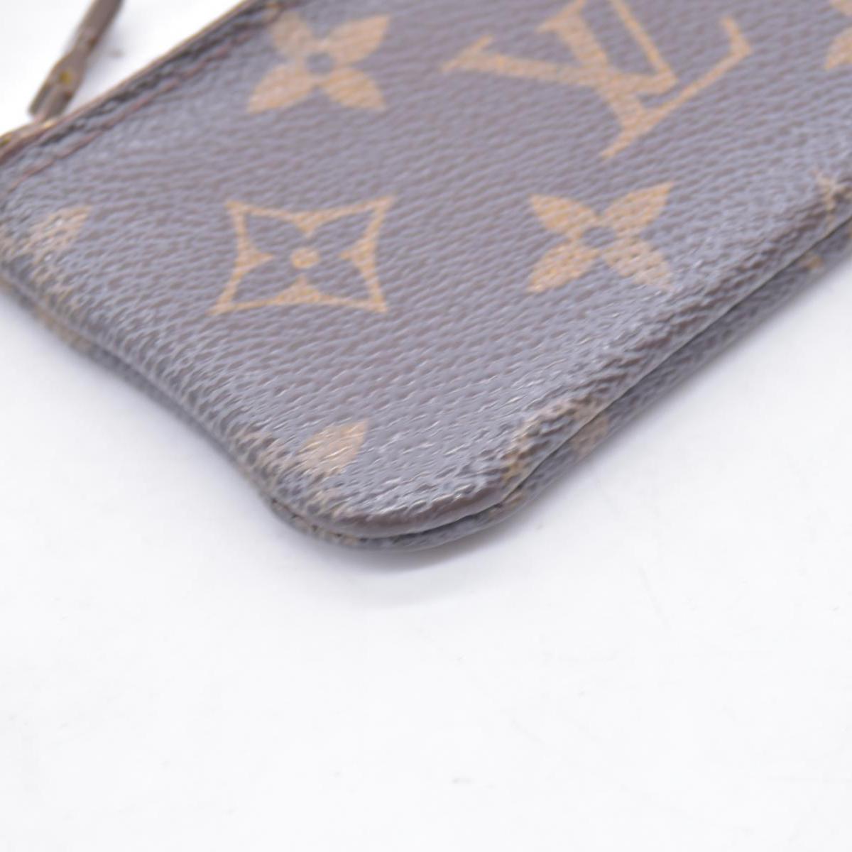 $355 LOUIS VUITTON Monogram Key Pouch Cles CONSIGNMENT 10021445