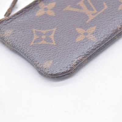 $355 LOUIS VUITTON Monogram Key Pouch Cles CONSIGNMENT 10021445