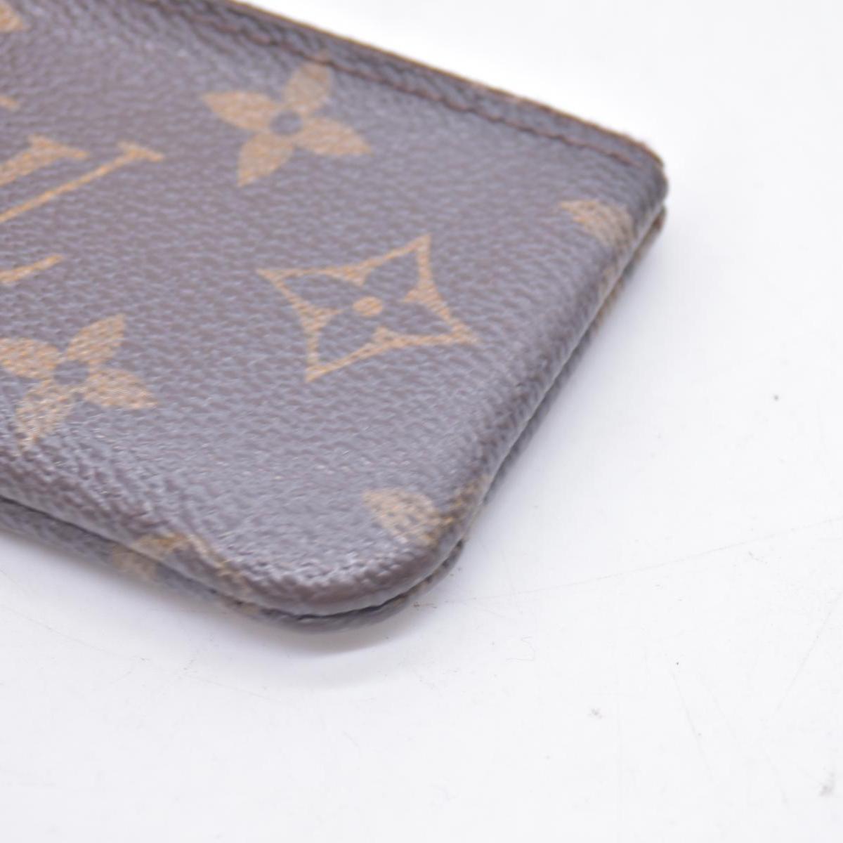 $355 LOUIS VUITTON Monogram Key Pouch Cles CONSIGNMENT 10021445