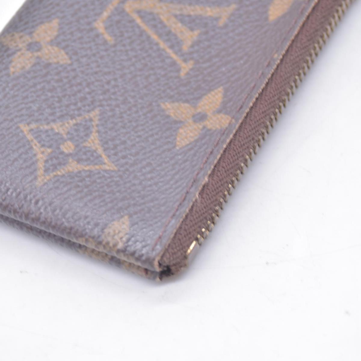 $355 LOUIS VUITTON Monogram Key Pouch Cles CONSIGNMENT 10021445