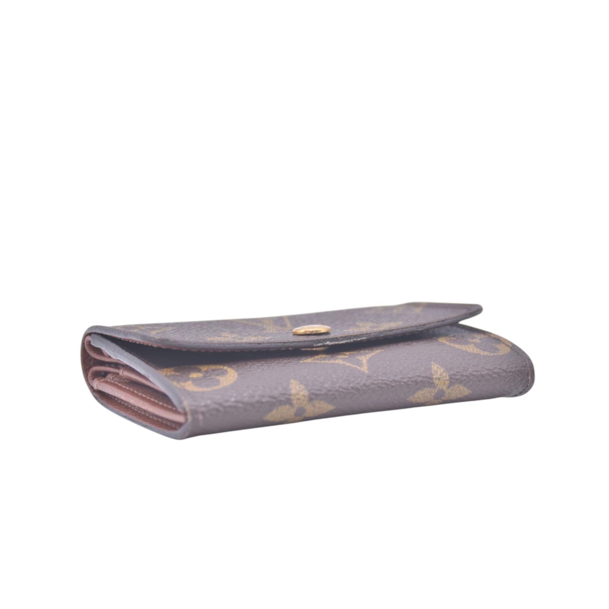 $350 LOUIS VUITTON Monogram Plat Coin Purse CONSIGNMENT 10021453
