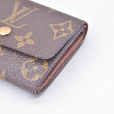 $350 LOUIS VUITTON Monogram Plat Coin Purse CONSIGNMENT 10021453