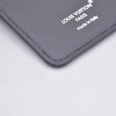 $445 2025 Louis Vuitton Monogram Eclipse Magnetic Card Holder ME4275