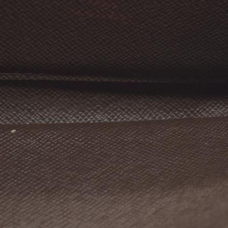 AUCTION $915 Louis Vuitton Damier Ebene Zippy Wallet