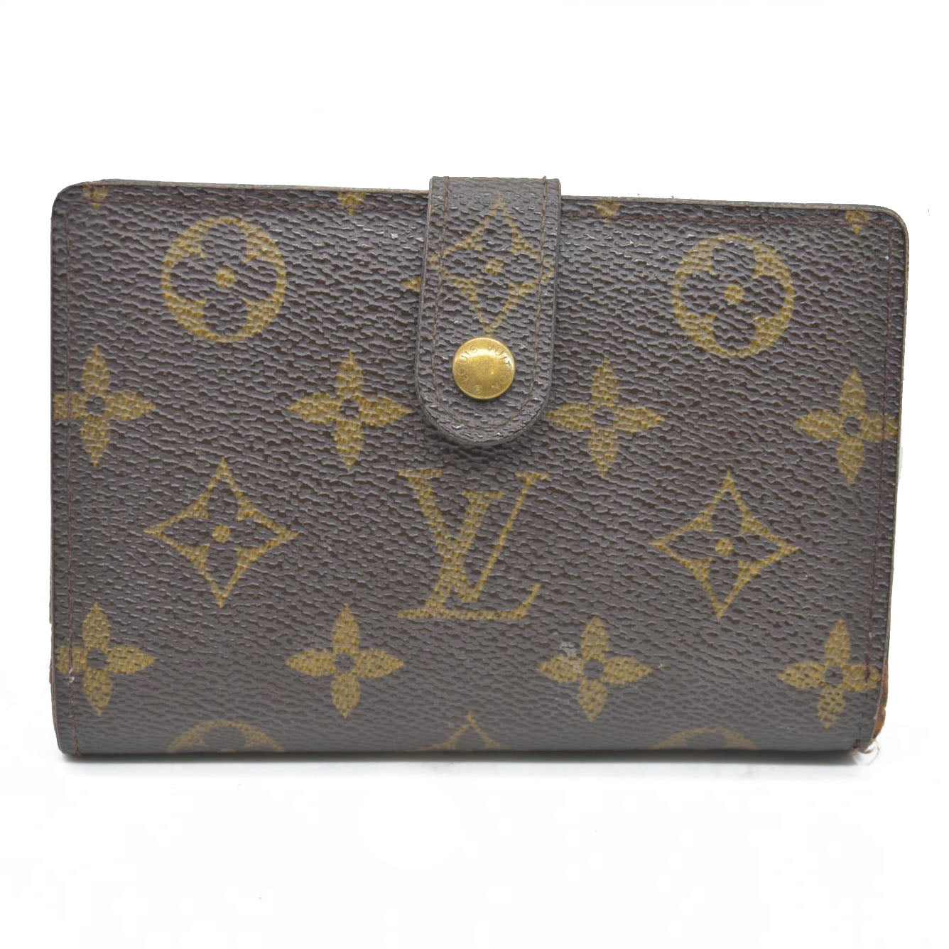 AUCTION $750 Louis Vuitton  Monogram French Purse Wallet TH0021