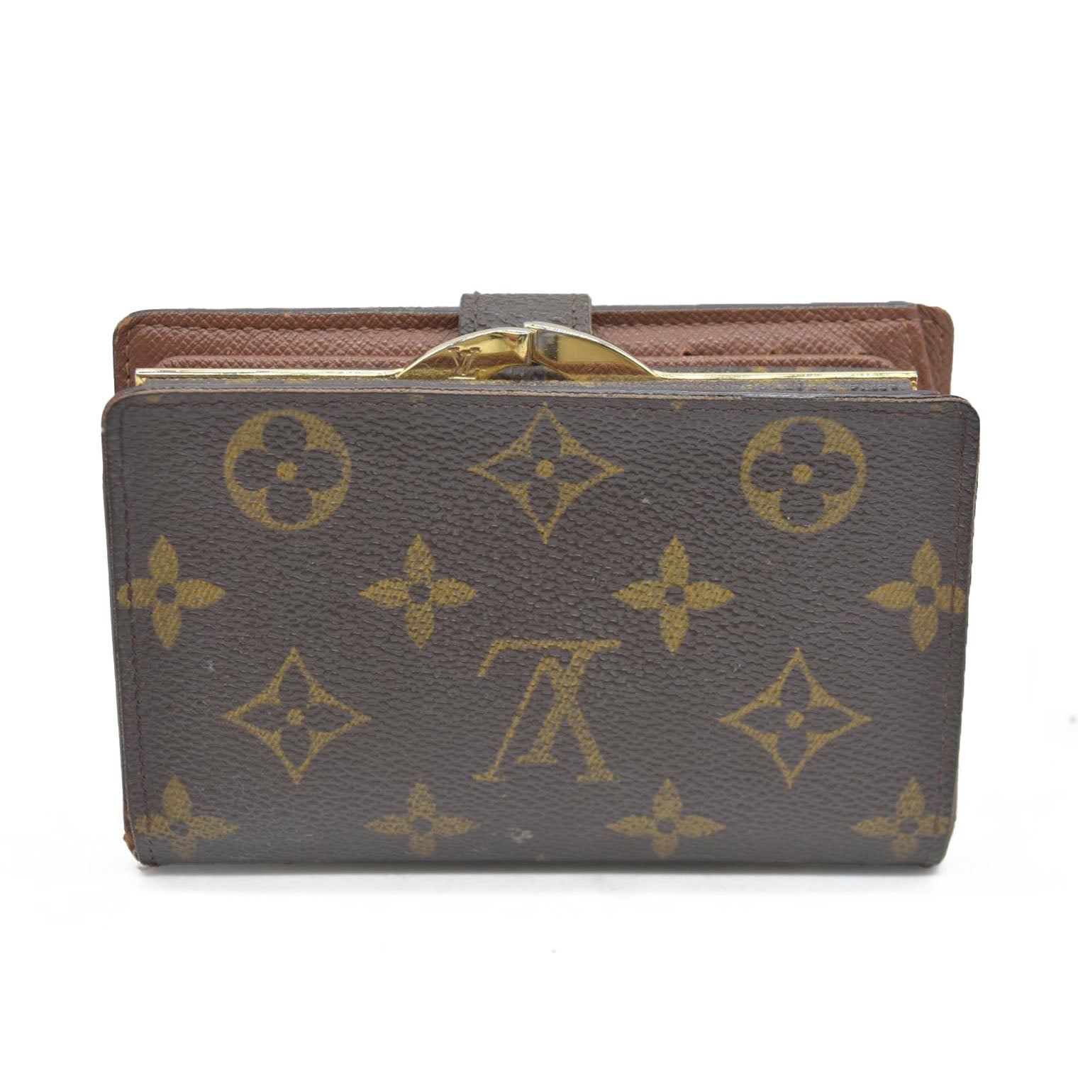AUCTION $750 Louis Vuitton  Monogram French Purse Wallet TH0021