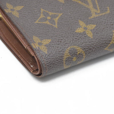AUCTION $750 Louis Vuitton  Monogram French Purse Wallet TH0021