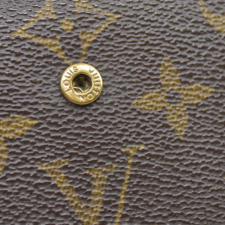 AUCTION $750 Louis Vuitton  Monogram French Purse Wallet TH0021