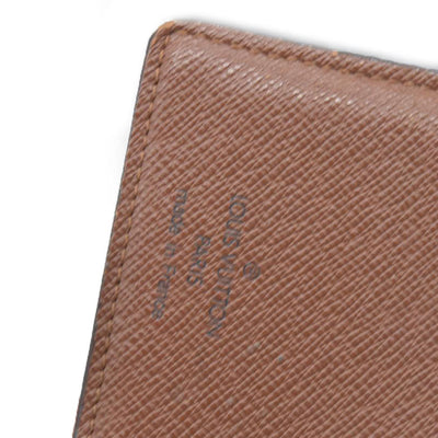 AUCTION $750 Louis Vuitton  Monogram French Purse Wallet TH0021