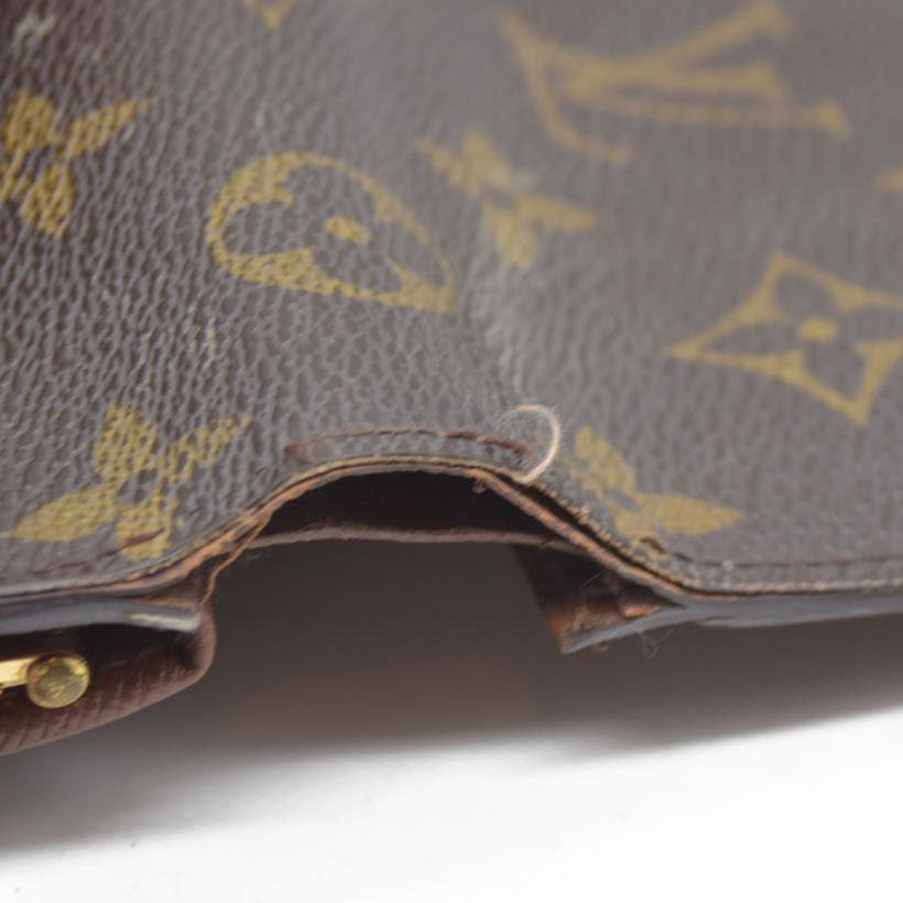 AUCTION $750 Louis Vuitton  Monogram French Purse Wallet TH0021