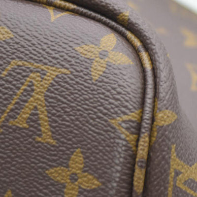 Louis Vuitton LV Monogram Neverfull Inside Out w/Pouch MM Navy