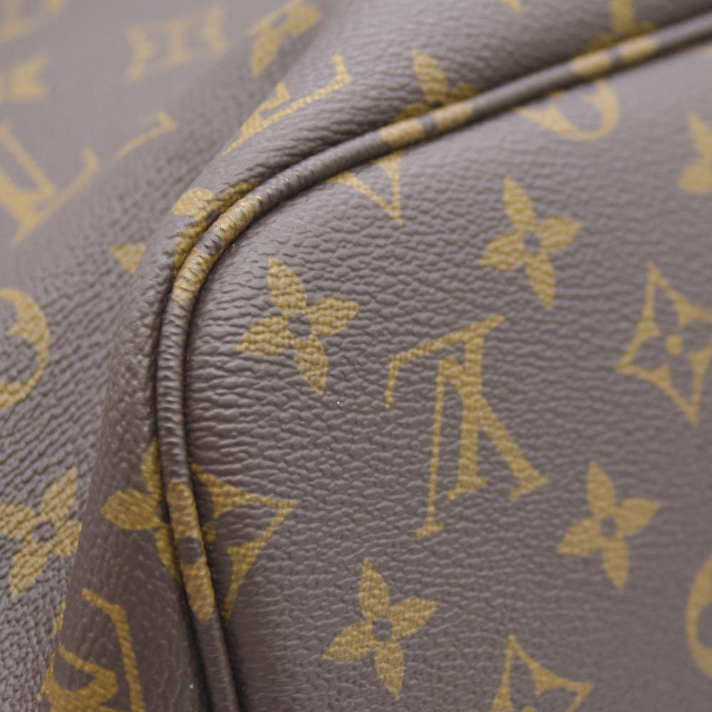 Louis Vuitton LV Monogram Neverfull Inside Out w/Pouch MM Navy