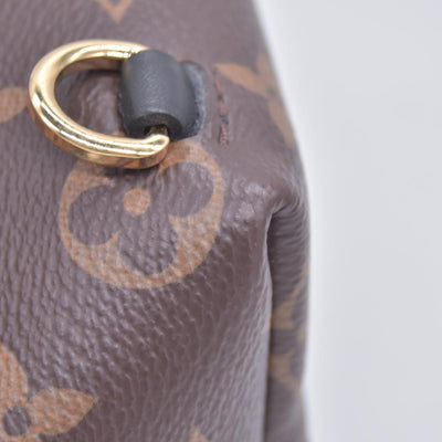 $3200 Louis Vuitton Monogram BB Montsouris NM Backpack Black