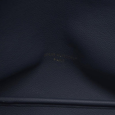 Louis Vuitton LV Monogram Neverfull Inside Out w/Pouch MM Navy