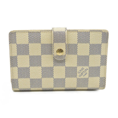 AUCTION $750 Louis Vuitton  Damier Azur French Purse Wallet