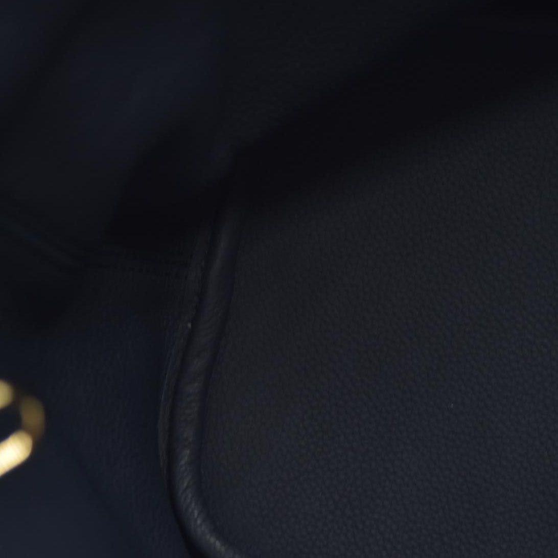 Louis Vuitton LV Monogram Neverfull Inside Out w/Pouch MM Navy