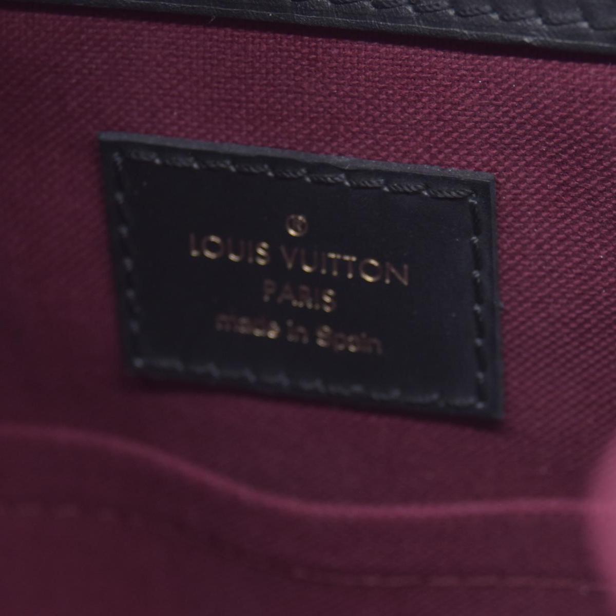 $3200 Louis Vuitton Monogram BB Montsouris NM Backpack Black