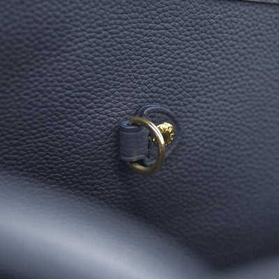 Louis Vuitton LV Monogram Neverfull Inside Out w/Pouch MM Navy