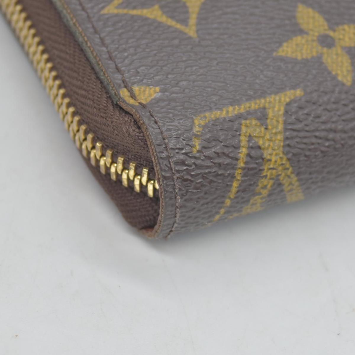 $940 2014 Louis Vuitton LV Monogram Zippy Wallet SD0164
