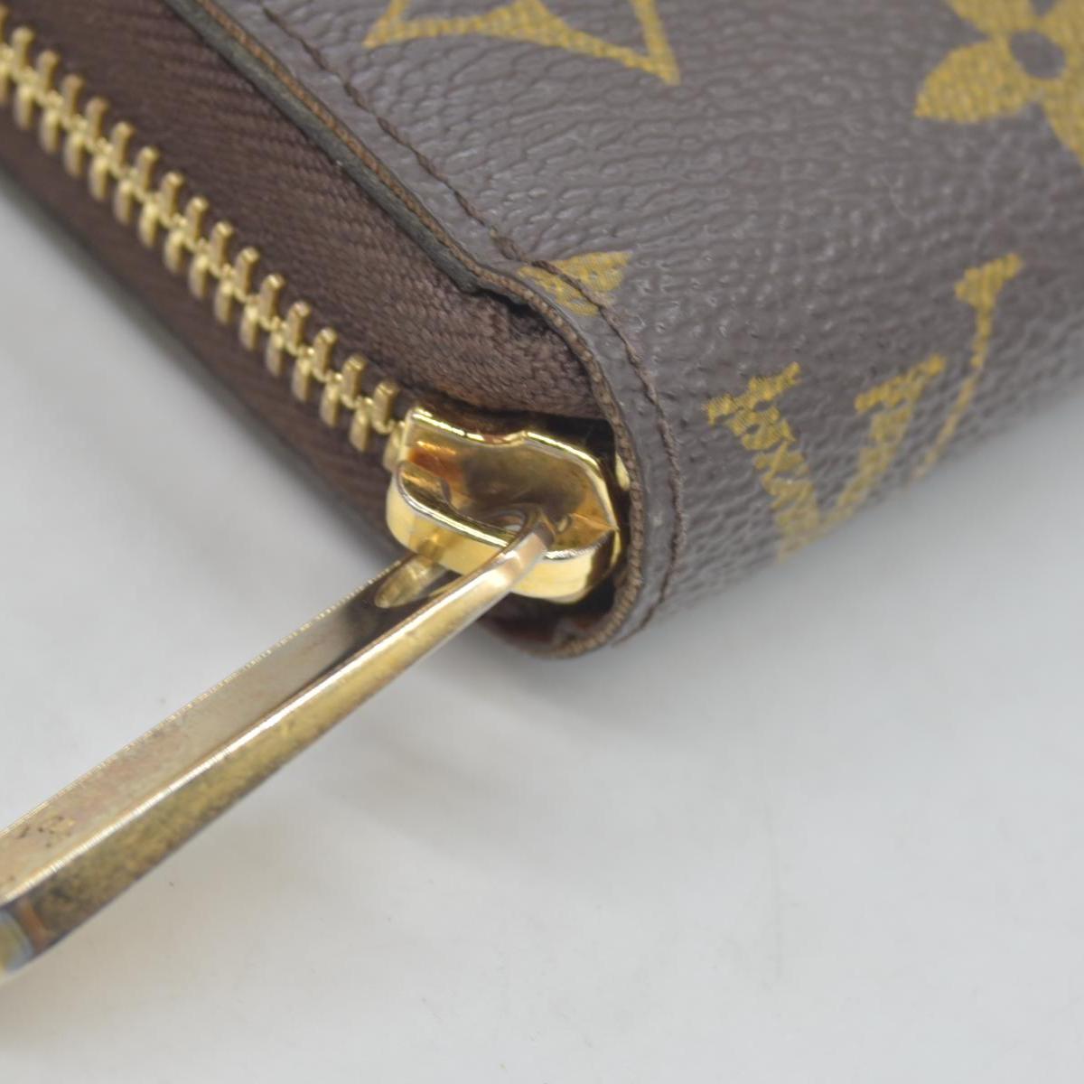 $940 2014 Louis Vuitton LV Monogram Zippy Wallet SD0164
