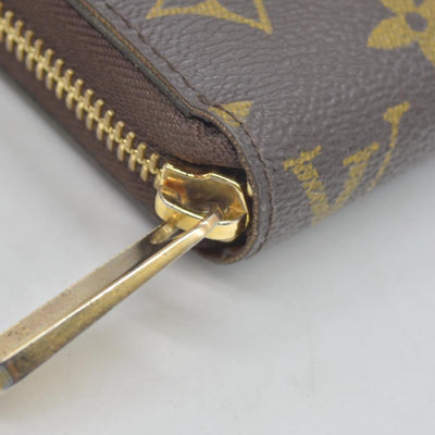 $940 2014 Louis Vuitton LV Monogram Zippy Wallet SD0164