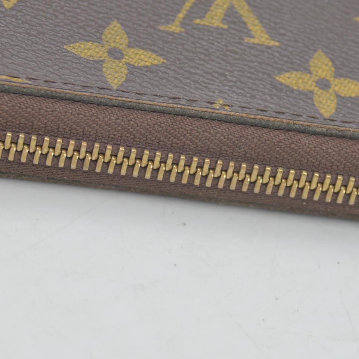 $940 2014 Louis Vuitton LV Monogram Zippy Wallet SD0164