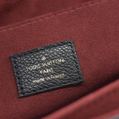 $3150 Louis Vuitton Empreinte Monogram Giant Pochette Metis Black Beige Bicolor CONSIGNMENT