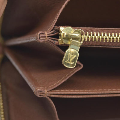 $940 2014 Louis Vuitton LV Monogram Zippy Wallet SD0164
