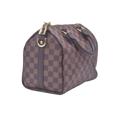 $1980 Louis Vuitton Damier Ebene Speedy Bandouliere 25