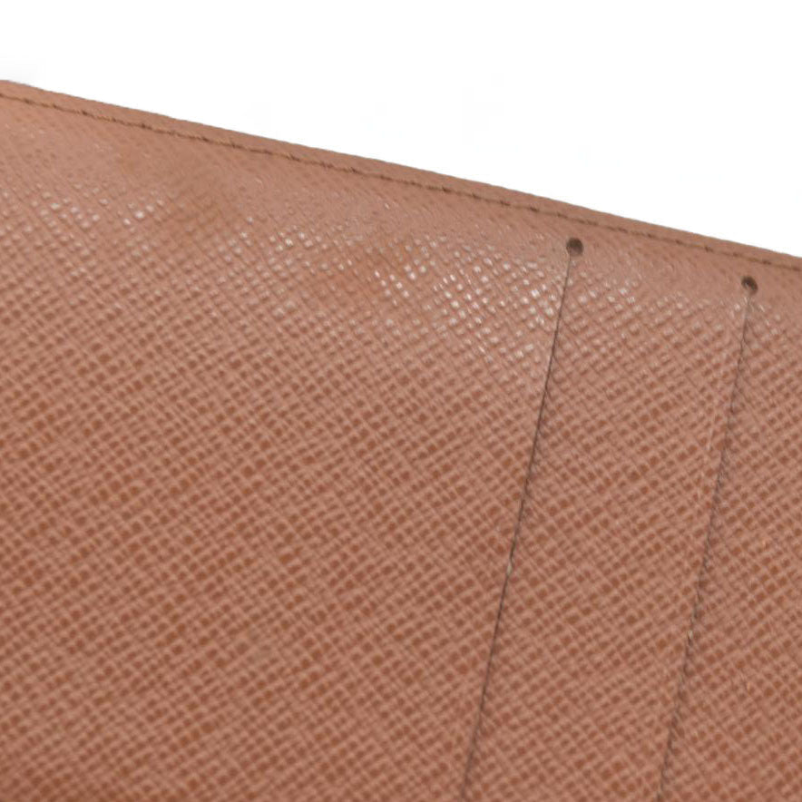 AUCTION $495  Louis Vuitton Monogram Agenda PM Notebook Cover Brown CA0948