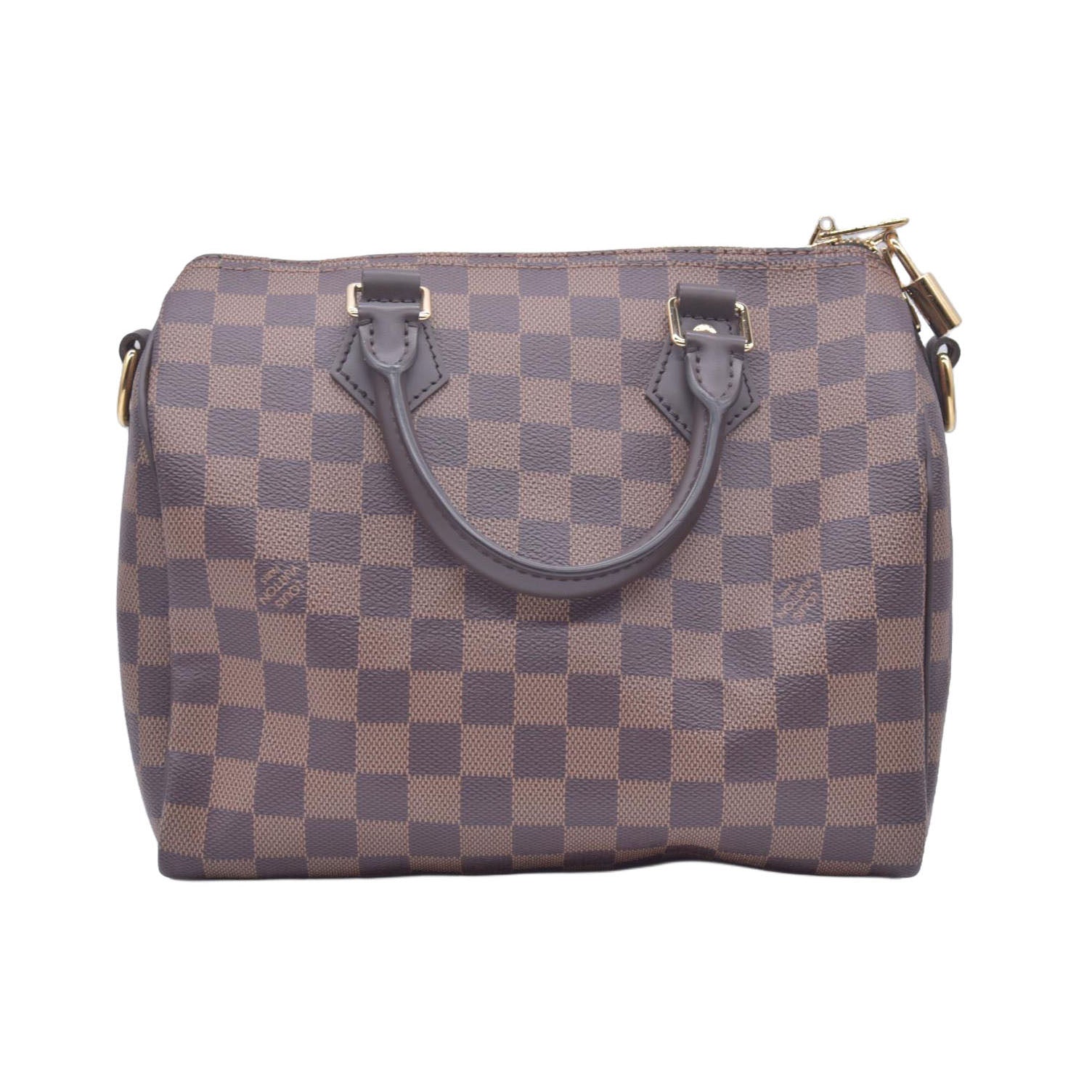 $1980 Louis Vuitton Damier Ebene Speedy Bandouliere 25