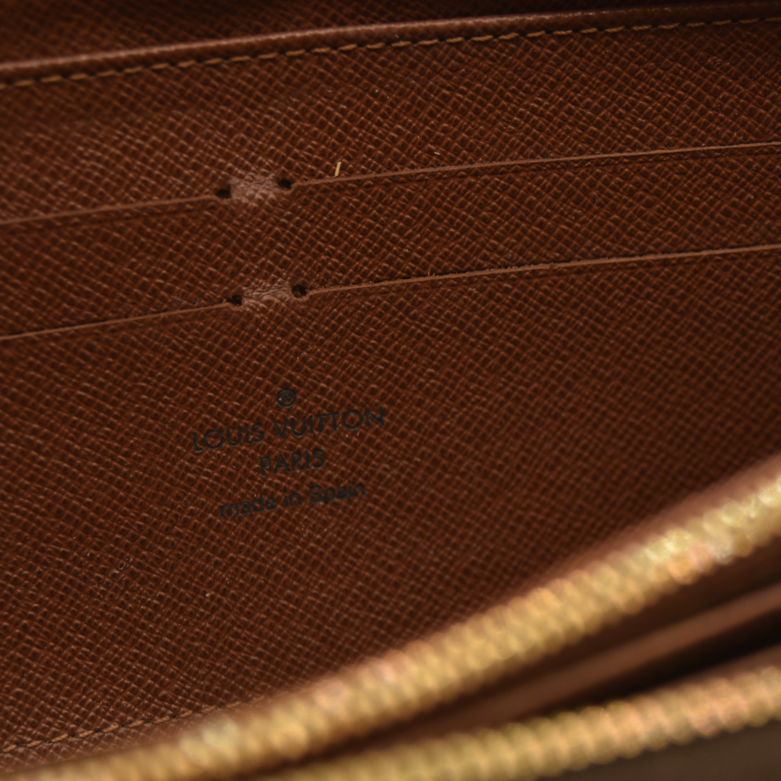 Louis Vuitton  Monogram Zippy Wallet GI1103