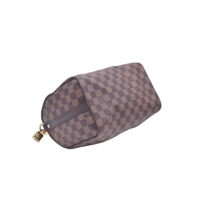 $1980 Louis Vuitton Damier Ebene Speedy Bandouliere 25