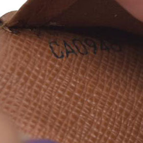 AUCTION $495  Louis Vuitton Monogram Agenda PM Notebook Cover Brown CA0948