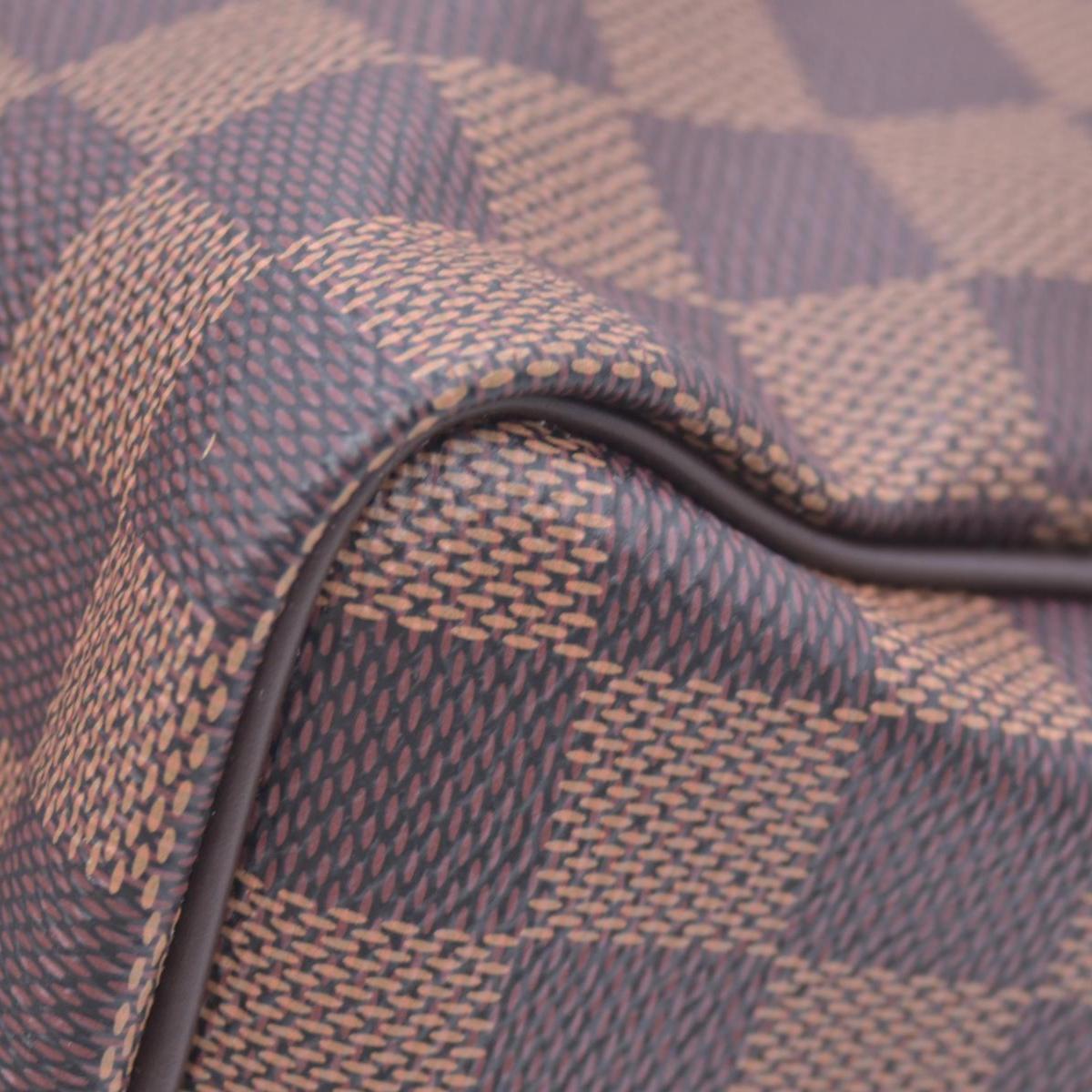 $1980 Louis Vuitton Damier Ebene Speedy Bandouliere 25