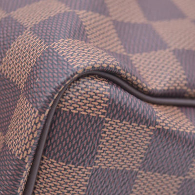 $1980 Louis Vuitton Damier Ebene Speedy Bandouliere 25