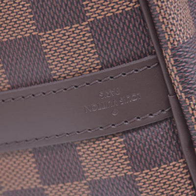 $1980 Louis Vuitton Damier Ebene Speedy Bandouliere 25