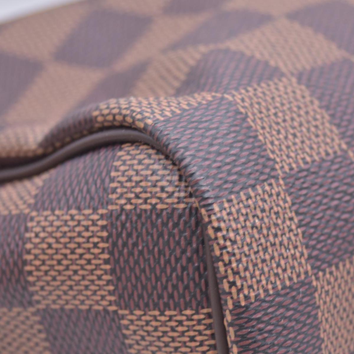 $1980 Louis Vuitton Damier Ebene Speedy Bandouliere 25
