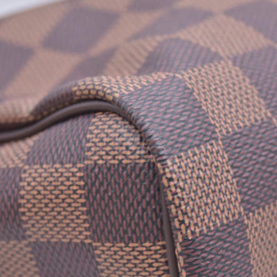 $1980 Louis Vuitton Damier Ebene Speedy Bandouliere 25