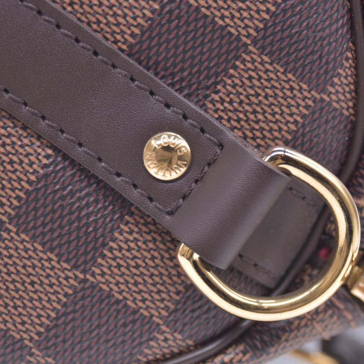 $1980 Louis Vuitton Damier Ebene Speedy Bandouliere 25
